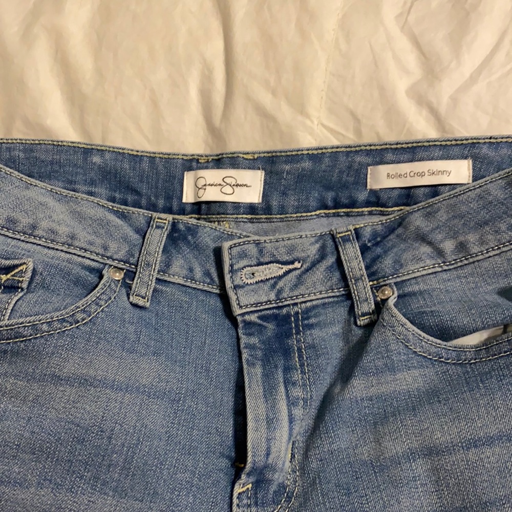 Jessica Simpson Rolled Crop Skinny jeans